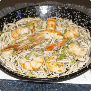 Baby Eels with Prawns (Gulas con Gambas)